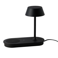 Lampa stołowa LED 9W z ładowarką indukcyjną NFC Fino BK AZ5913 Azzardo