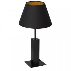 Czarna lampa stołowa nocna TABLE LAMPS 3643 Luminex