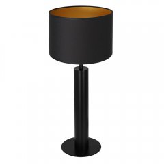 Czarna lampa stołowa nocna TABLE LAMPS 3664 Luminex