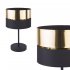 Lampa stołowa nocna HILTON BLACK/GOLD 5467 TK Lighting