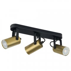 Lampa reflektor spot REDO BLACK / GOLD 2799 TK Lighting