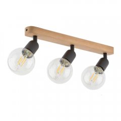 Lampa reflektor spot SIMPLY WOOD BLACK 4750 TK Lighting