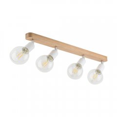 Lampa reflektor spot SIMPLY WOOD WHITE 4751 TK Lighting