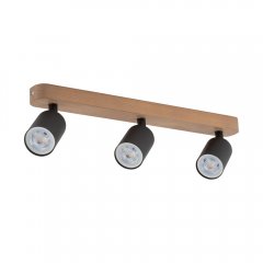 Lampa reflektor spot TOP WOOD CZARNY / DĄB 3292 TK Lighting