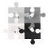 Lampa sufitowa PUZZLE IV GRAY 9728 Nowodvorski