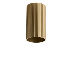 Klosz ryflowany do lamp Lucas 10 BRASS GOLD AZ6128 Azzardo