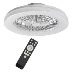 Lampa sufitowa z wentylatorem - Lampowentylator LED 48W RGB z pilotem DALFON2 71333 Rabalux
