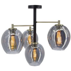 Lampa sufitowa ARES 2214 / 4 BL 21QG Elem