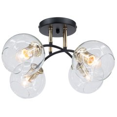 Lampa sufitowa ELBA 8084 / 4 BL TR Elem