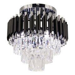 Lampa sufitowa Kryształowa TOLEDO 6260 / 4B 8C BL Elem