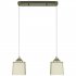 Lampa wisząca KOSTKA 6753/2 21QG Elem