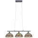 Lampa wisząca LUKSOR 6791/3B 8C Elem