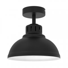 Czarna lampa sufitowa SVEN 9094 Luminex