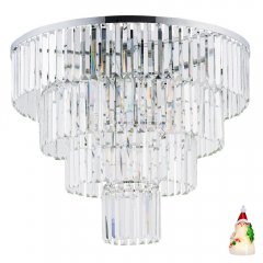 Lampa sufitowa CRISTAL SILVER L 7631 Nowodvorski