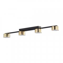 Lampa sufitowa DALLAS GOLD / BLACK 6095 TK Lighting