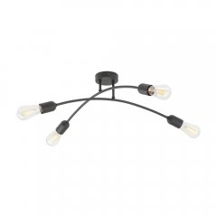 Lampa sufitowa HELIX BLACK 4687 TK Lighting