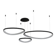 Lampa wisząca LED 170W Amanda 42 + 62 + 82 AZ5774 Azzardo