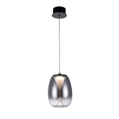 Lampa wisząca LED 8W Pamela 20 BK CHROME AZ5824 Azzardo