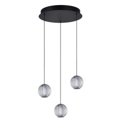 Lampa wisząca LED 21W Edem 3 Round BK AZ6019 Azzardo