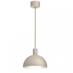 Beżowa metalowa lampa wisząca HANDA 4307 Luminex