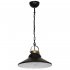 Czarna lampa wisząca IRON 6207 Luminex