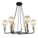 Lampa wisząca Betty MDM-3901/6 BK+BRO Italux