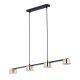 Lampa wisząca DALLAS GOLD/BLACK 6094 TK Lighting