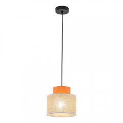 Lampa wisząca DUO JUTA ORANGE 3255 TK Lighting