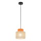 Lampa wisząca DUO JUTA ORANGE 3255 TK Lighting