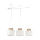 Lampa wisząca DUO WHITE JUTA 2345 TK Lighting