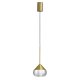 Lampa wisząca łazienkowa LED 6W IP44 SUZA PL0103-GD Yaskr