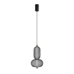 Lampa wisząca LED 10W Marco PND-84283-2-BK Italux