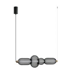 Lampa wisząca LED 16W Marco PND-84283-4-BK Italux