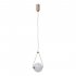 Lampa wisząca LED 6W Rastia PND-34361-S-HBR-OPAL Italux