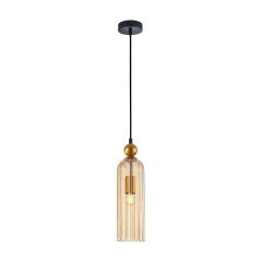 Lampa wisząca Levie PND-28636-1L-GD-AMB Italux