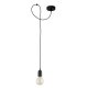 Lampa wisząca QUALLE BLACK 2361 TK Lighting