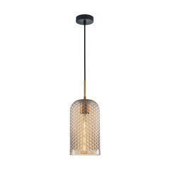 Lampa wisząca Renti PND-25205-1S-BK-AMB Italux