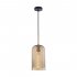 Lampa wisząca Renti PND-25205-1S-BK-AMB Italux