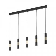 Lampa wisząca VIVIEN BLACK / GOLD 4758 TK Lighting