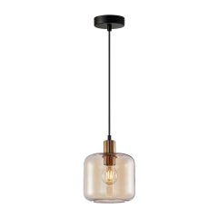 Lampa wisząca Zona PND-29257A-1-BRO-AMB Italux