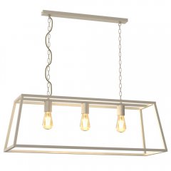 Trapezowa lampa wisząca klatka 3-punktowa FRAME 4428 Luminex