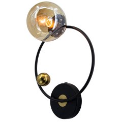 Lampa ścienna EPES 8469 / 1 BL DTR Elem