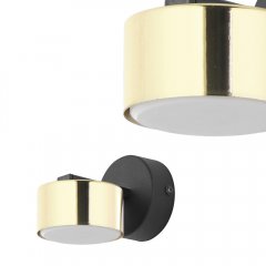 Kinkiet DALLAS GOLD / BLACK 6090 TK Lighting