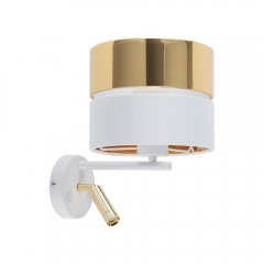 Kinkiet do czytania HILTON WHITE / GOLD 5361 TK Lighting