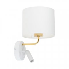 Kinkiet do czytania RICHI WHITE / GOLD 1370 TK Lighting