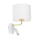 Kinkiet do czytania RICHI WHITE/GOLD 1370 TK Lighting