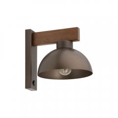 Kinkiet z włącznikiem OSLO BROWN 6279 TK Lighting